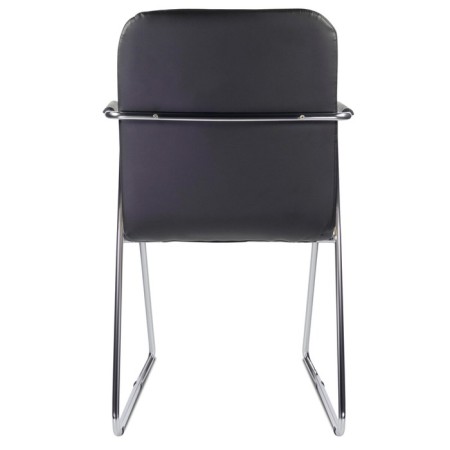 Brabix Visit CF-101, chrome, eco-leather, black (S-0401)-4