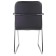 Brabix Visit CF-101, chrome, eco-leather, black (S-0401)
