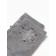 Women's socks "Snowflake from rhinestones" Nzhvip1590, gray color, river 36-40