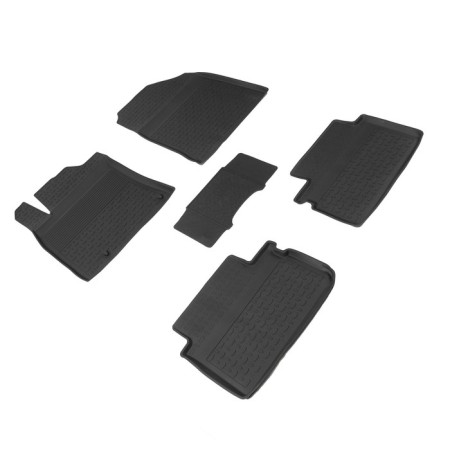 Rubber rugs with a high side for Kia Cee’d III, 2018