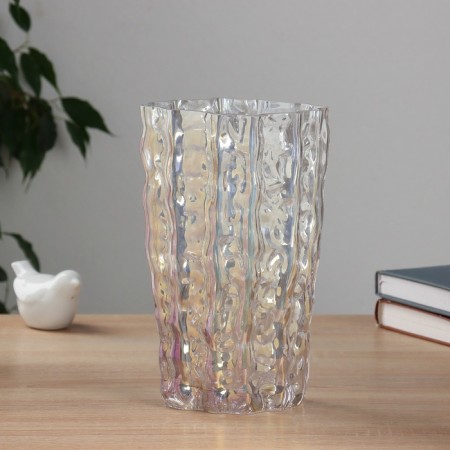 VAZA Glass Elodi Galant Style, 22.5x14 cm, transparent