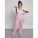 Semicunners of women's winter, size 48, pink color