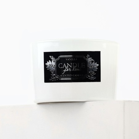 Aromatic candle “For Home”: Vanilla, 5 x 7.1 cm.-1