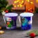 Plastic thermal circle with a new year lid!, 400 ml, Mix drawing