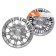 Wheel caps 16 "x5", silver, 2 pcs AIRLINE AWCC-16-10