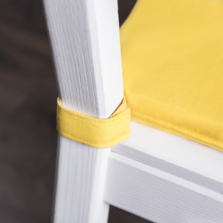 A set of pillows for the chair "Billy", size 37 x 42 x 3 cm - 2 pcs, yellow-1