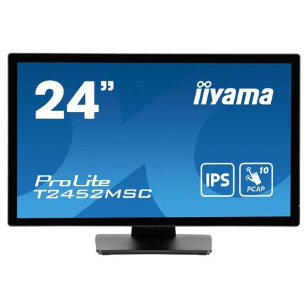 Monitor IIYAMA 23.8 "Prolite T2452MSC-B1 Black IPS LED 14MS 16: 9 HDMI M/M Matte 400CD 17 107891