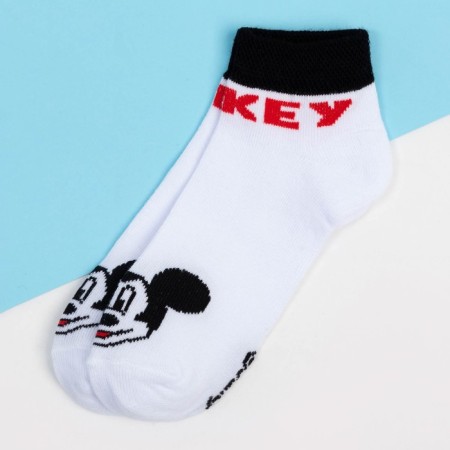 Socks "Mickey Mouse", Mickey Mouse, White, 12-14 cm