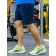 Male sports shorts, size 52, dark blue color
