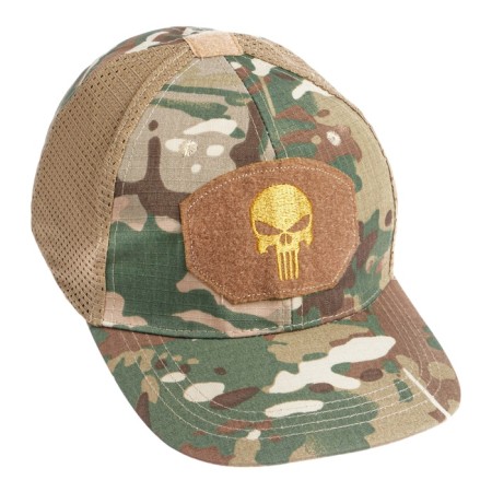 Tactical cap "Storm Tactic" with Velcro, net, cartoons-1