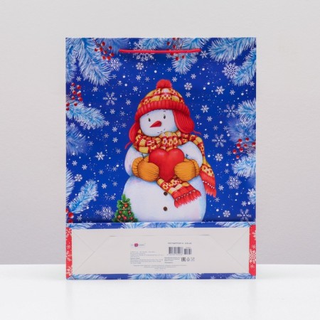 Gift package "In love snowman", 33 x 42.5 x 10 cm-1