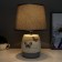 Table lamp "Butterflies" 1xe14 40W white-gray 24x24x33 cm Risalux