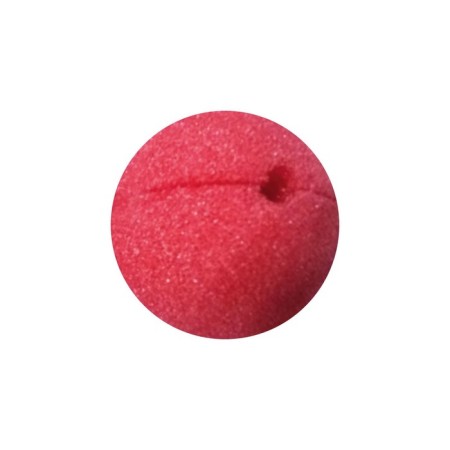 Clown's nose, elastic band, red color-1