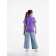 Children's T -shirt, height 122 cm, lilac color