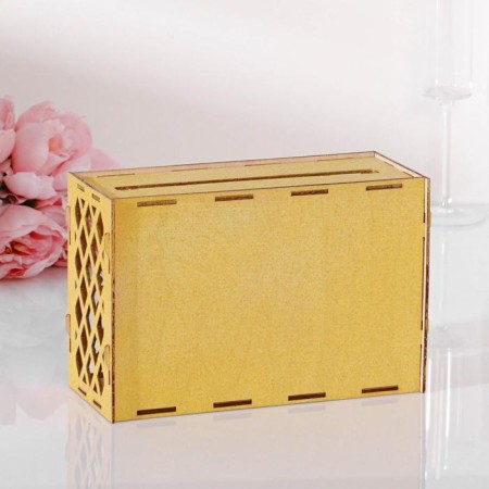 Wedding Bank "Family Bank", gold, assembly, 24x10x16 cm-2