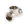 Aqualink tee, 1/2 ", internal/internal/internal thread, nickel -plated brass