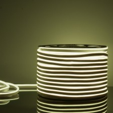 Flexible Neon Elektrostandard, IP67, 2835, 120 LED/m, 220V, one -way, glow cold white