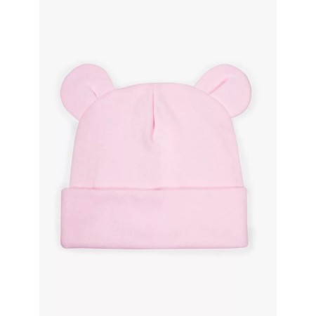 Children's cap Amarobaby Nature Essence Bear, size 44-46, pink color-3