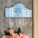 Decorative tree hooks "heart. Home" 21x5x34 cm