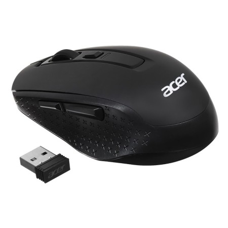 Acer OMR070 Black optical mouse (1600DPI) wireless BT/Radio USB for a laptop (6but) 1029447-4