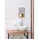 Bathroom set, white color