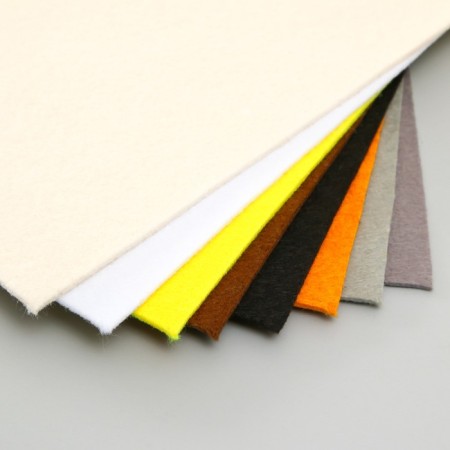 A set of soft felt "Astra" (8 pcs) Assorted, 3 mm, 400 gr. 20x30 cm-1