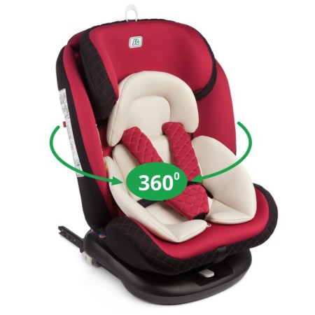 Carryress Smart Travel Boss ISOFIX, group 0+/I/II/III, Marsala