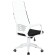 Office Office Brabix Premium "Prime EX-515", white plastic, fabric, black