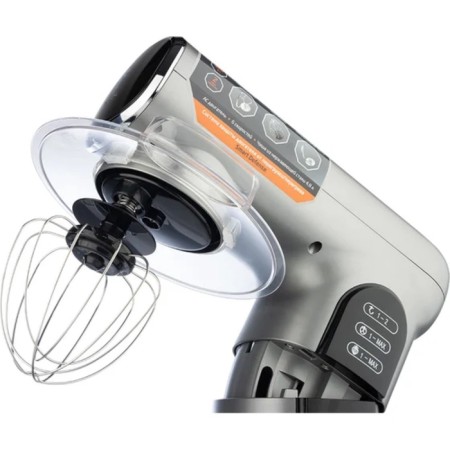 Mixer Leonord Le-1720, planetary, 800 watts, 4.8 l, 6 speeds, 3 nozzles, silver-3