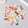 Stickers for the creativity of "Dracoshi" embossing gold set 48 pcs 9x7x0.8 cm