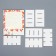 Box for sweets, confectionery packaging, 16 cells, “class teacher” 17.7 x 17.7 x 3.8 cm