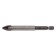 Drill on ceramic tile Denzel 728113, cross plate, 6-gr. Saar, 12 mm