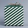 Gift folding box, packaging, “February 23”, 12 x 12 x 12 cm