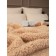 Texrepublic blanket, size 200x220 cm, ocher color