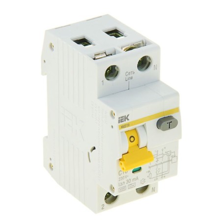 The switch is automatic, differential, 16a