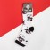 New Year's socks KAFTAN "Snowman" Size 41-44 (27-29 cm), white color