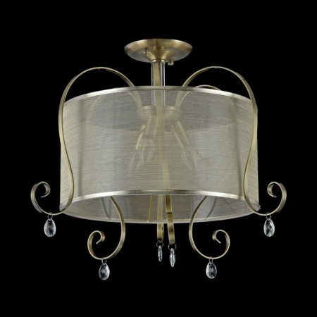 SIMONE 3X40W E14 Bronze 62,8x62.8x50.7cm chandelier