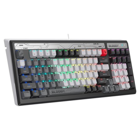 Keyboard A4Tech Bloody B950 Mechanical Gray/Black USB For Gamer Led (B950)-3