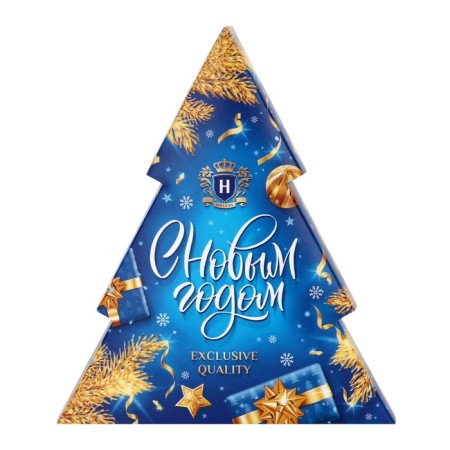 Tea "Christmas tree" black, large -leaf (blue), 45 g-1