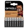 Battery Alkalin Opticell, AAA, LR03-8BL, 1.5V, BLISTER, 8 pcs