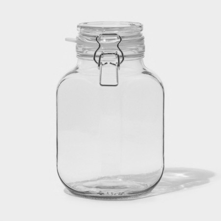 Bank for bulk foods "Transparent", 1.5 liters-1