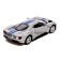 Metal Metallic Ford GT, 1:32, inertia, doors open, color gray.