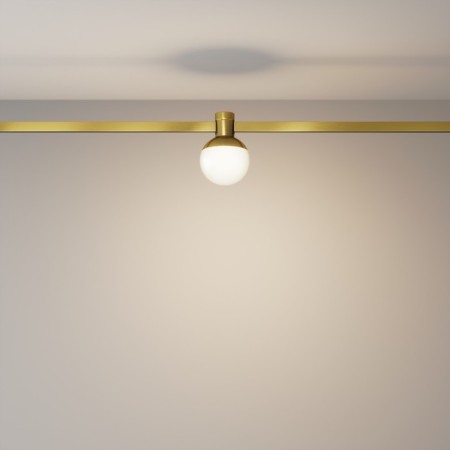 Technical TR149-1-5W3K-BS LUNA, 75x75x109 mm track lamp, LED, 5W, 300LM, 3000K, brass color-3