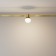 Technical TR149-1-5W3K-BS LUNA, 75x75x109 mm track lamp, LED, 5W, 300LM, 3000K, brass color