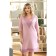 Women's dress, size 54, pink color
