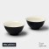 A set of ceramic magistro Matt Black, 250 ml, 11.5 × 5.6 cm, 2 pcs