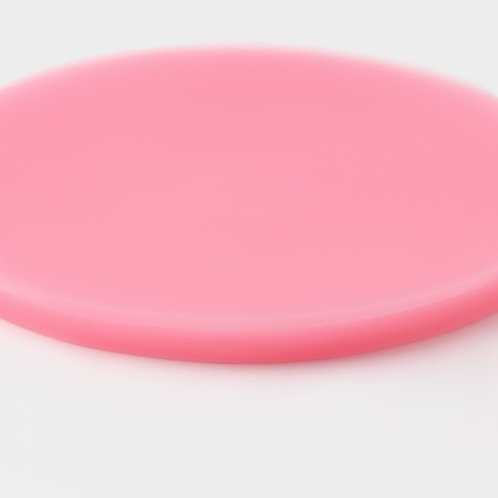 Mold Dolyana "gears", silicone, 10.5 × 10.5 cm, pink color-4