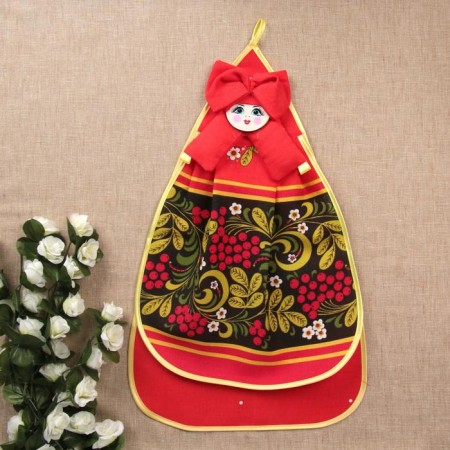 Toward "Lukovka - Matryoshka", Khokhloma, double souvenir