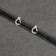 Ring for Roman curtains, connective, d = 14 mm, white color, price per 1 piece