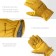 Kraftool Extrem 1136-XL gloves, leather, size XL
